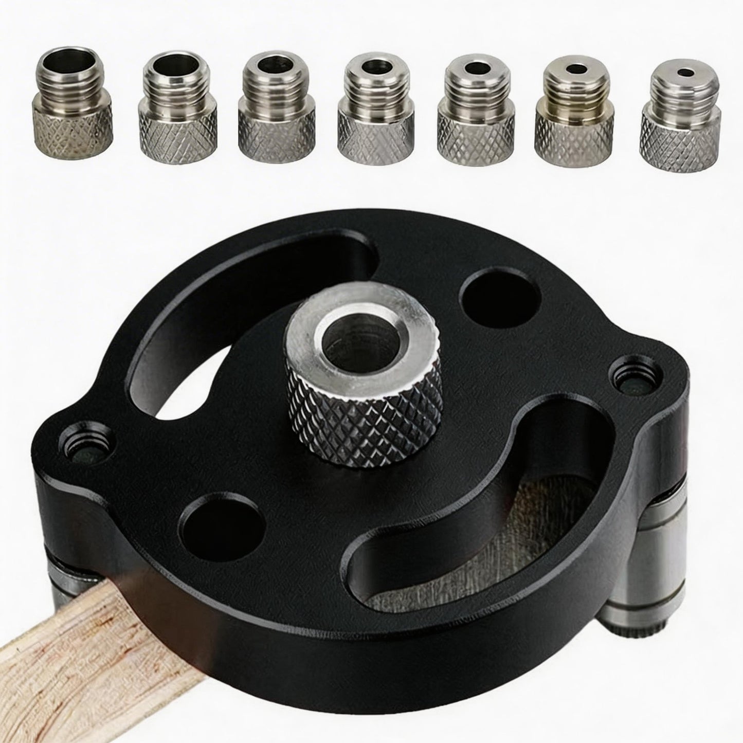 🛠️Self-Centering Doweling Jig – Precision Drill Guide for Flawless Woodworking Joints