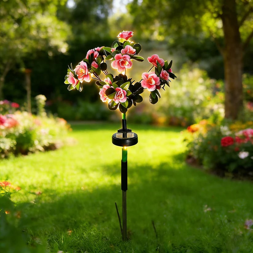 🔥LED Solar Flower Lights Rhododendron