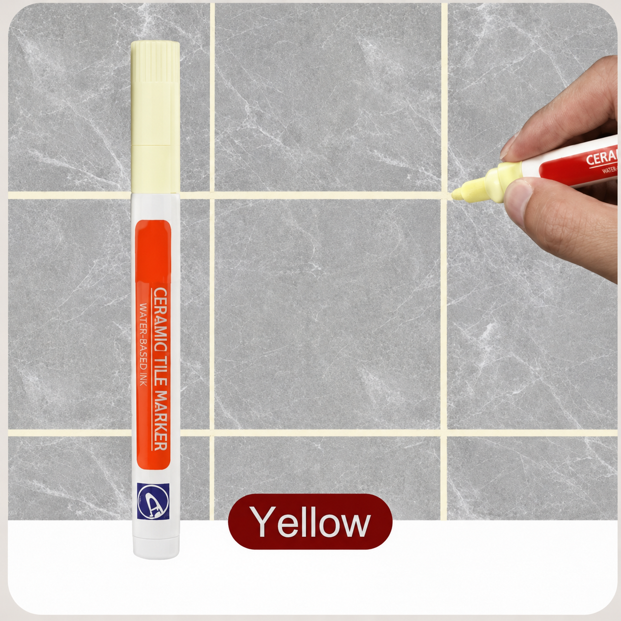 Anti-Mould & Waterproof Joint Pen for Ceramic Tiles
