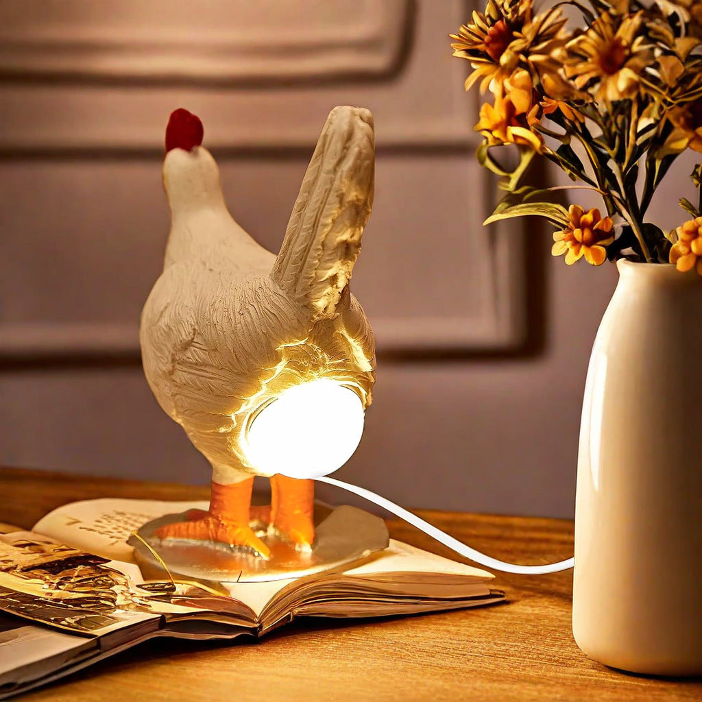 🔥Christmas Discount 49% Off 🏆Chicken Design Desktop Decorative Light