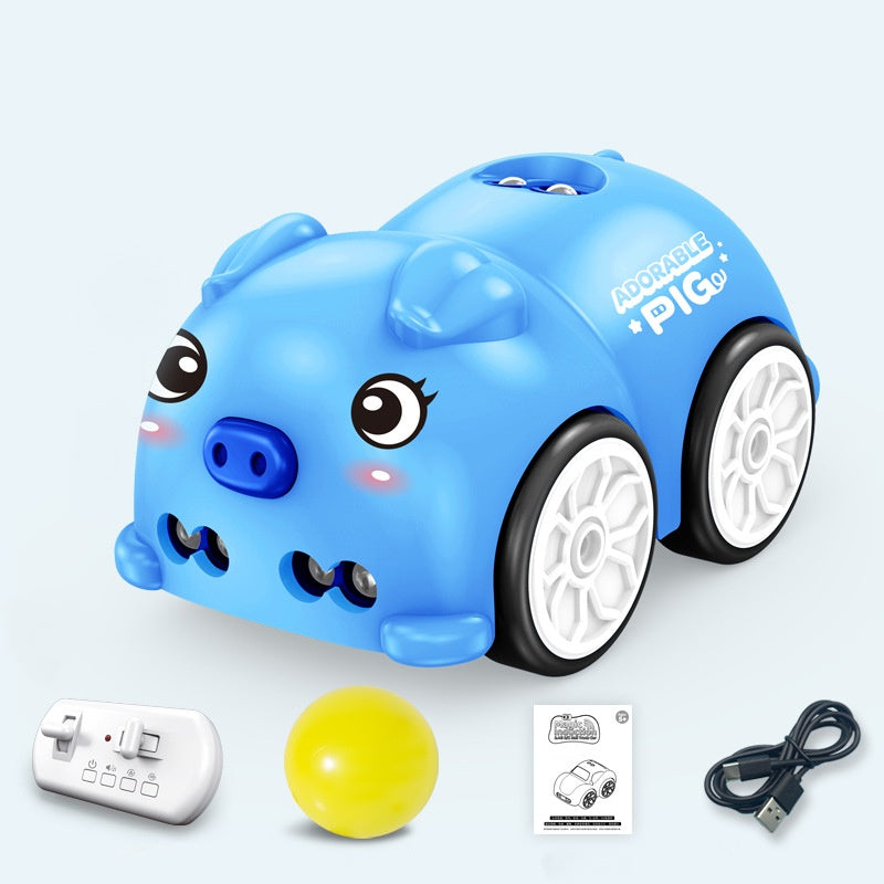 🎄Gifts For Children🎁🏀RC Intelligent Sensor Remote Control Cartoon Control Electric Car Music Boy Toy