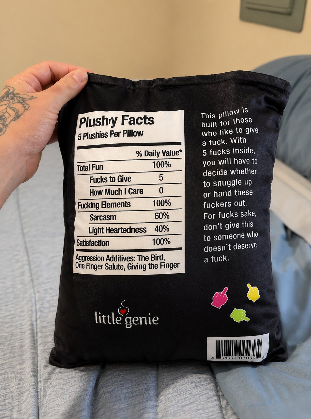 🔥Bag of Fucks I Have to Give Mini Pillow Set
