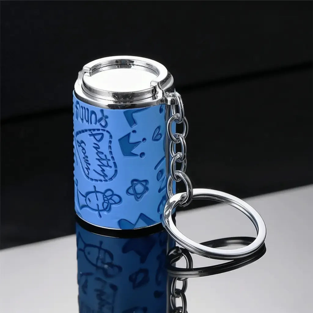 Mini Coin Storage Keychain