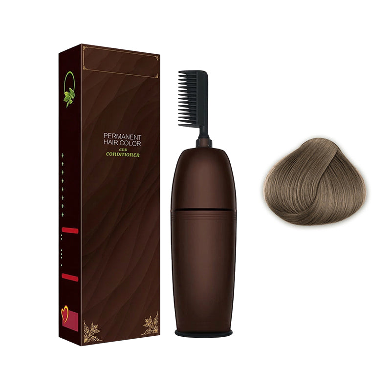 💥 Natural Plant-Derived Gentle Hair Color – Gray Coverage, Long-Lasting, Easy Apply ✨