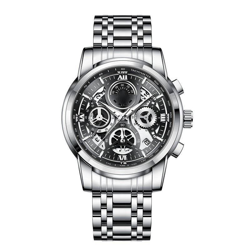 ⌚ LIMITED-TIME 49% OFF! ✨ Men's Classic Quartz Watch – Durable Band, Timeless Style 🖤
