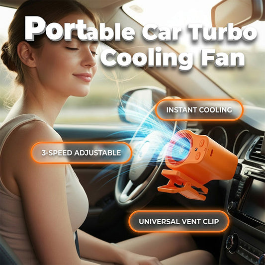 Portable Turbo Fan with LED Display