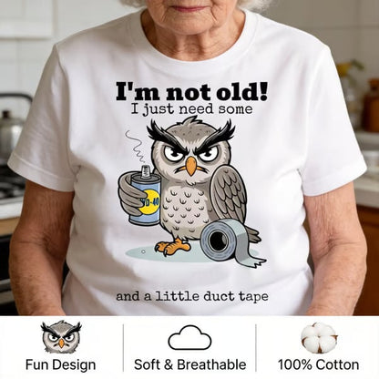 🔥HOT SALE 49% OFF - 🦉Owl "I'm Not Old" Graphic T-Shirt