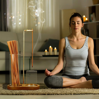 2 in 1 Incense Holder for Sticks(Incense sticks not included)