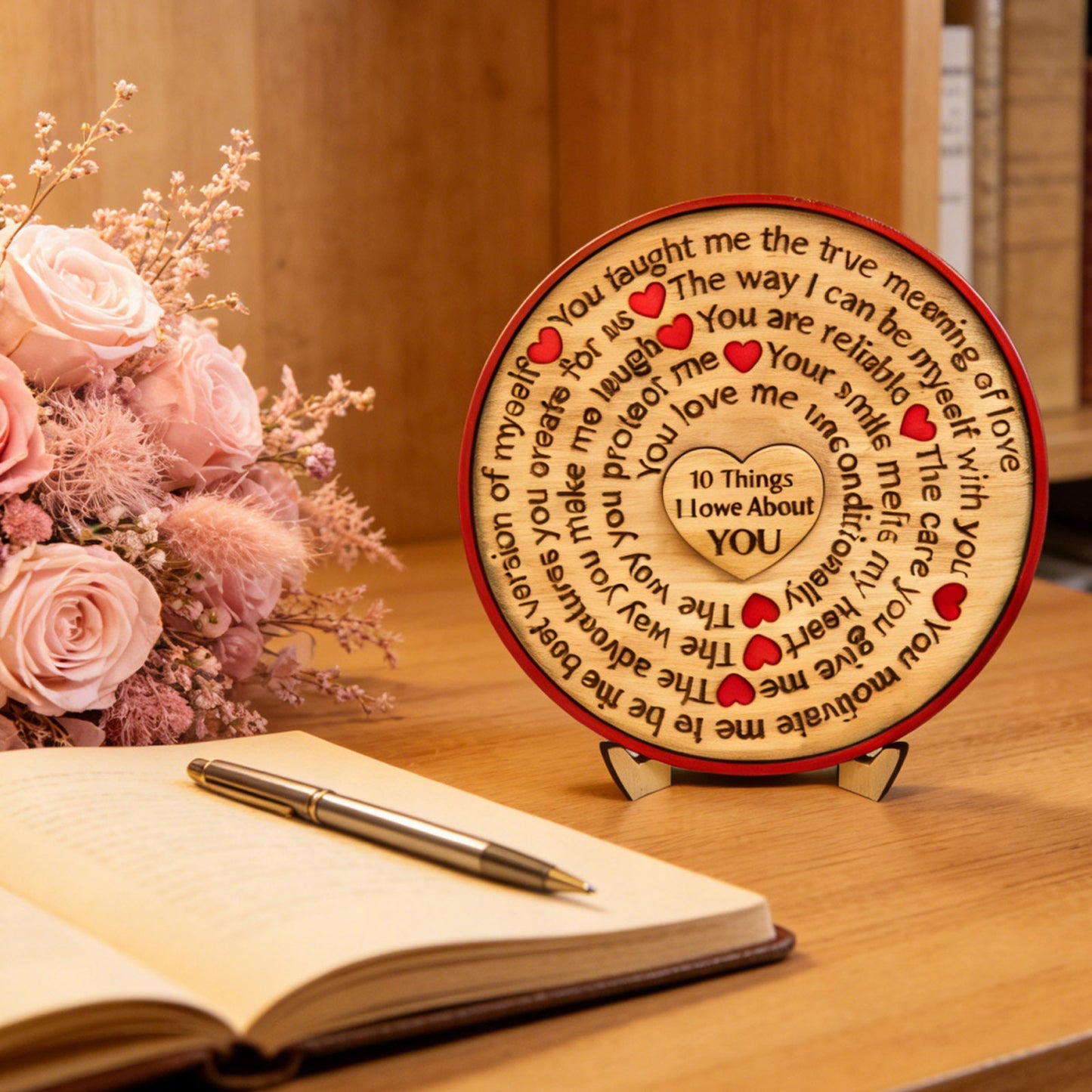 Valentine's Day Gift Wooden Decor