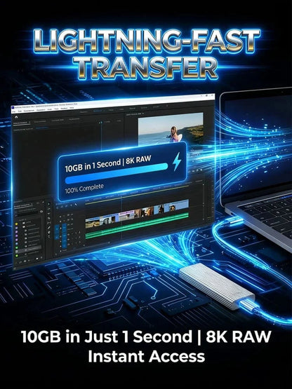 16TB Large-Capacity Type-C Portable Mini SSD