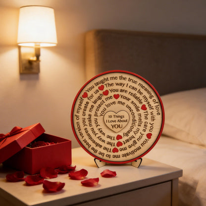 Valentine's Day Gift Wooden Decor