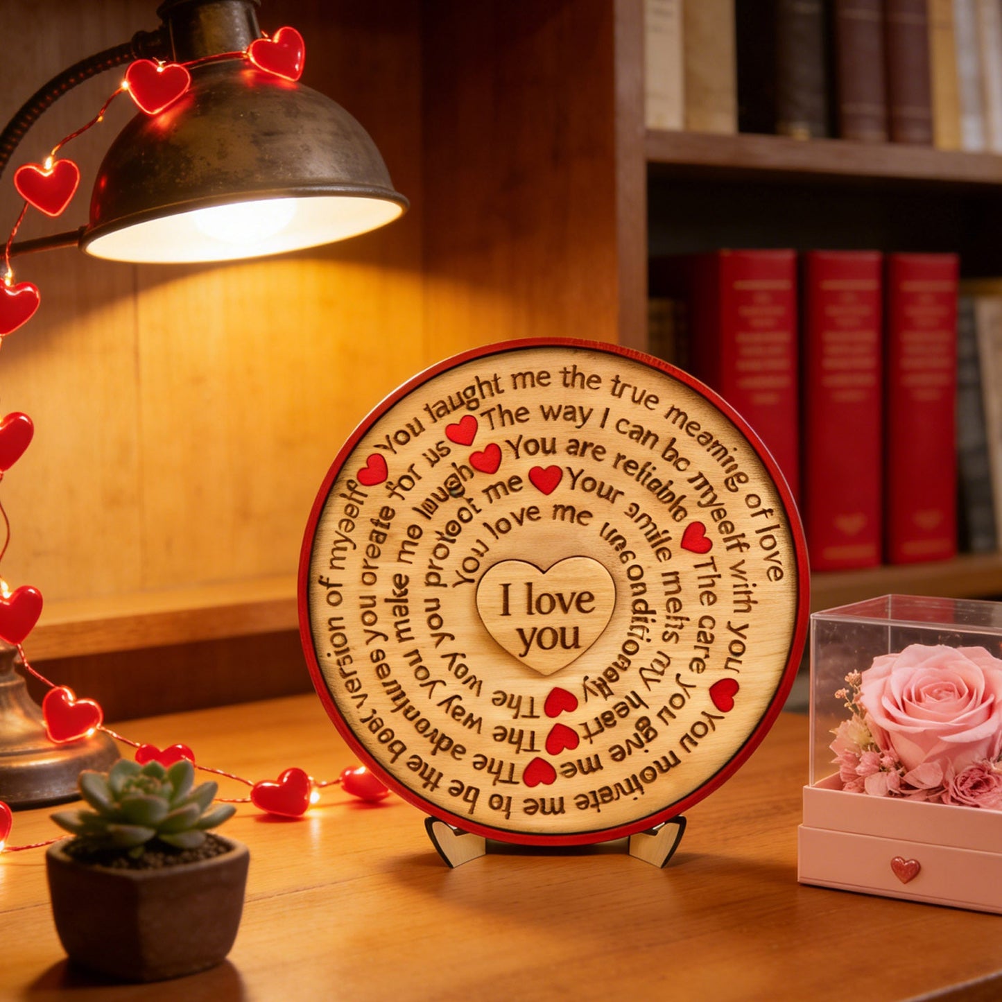 Valentine's Day Gift Wooden Decor