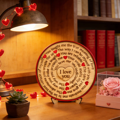 Valentine's Day Gift Wooden Decor