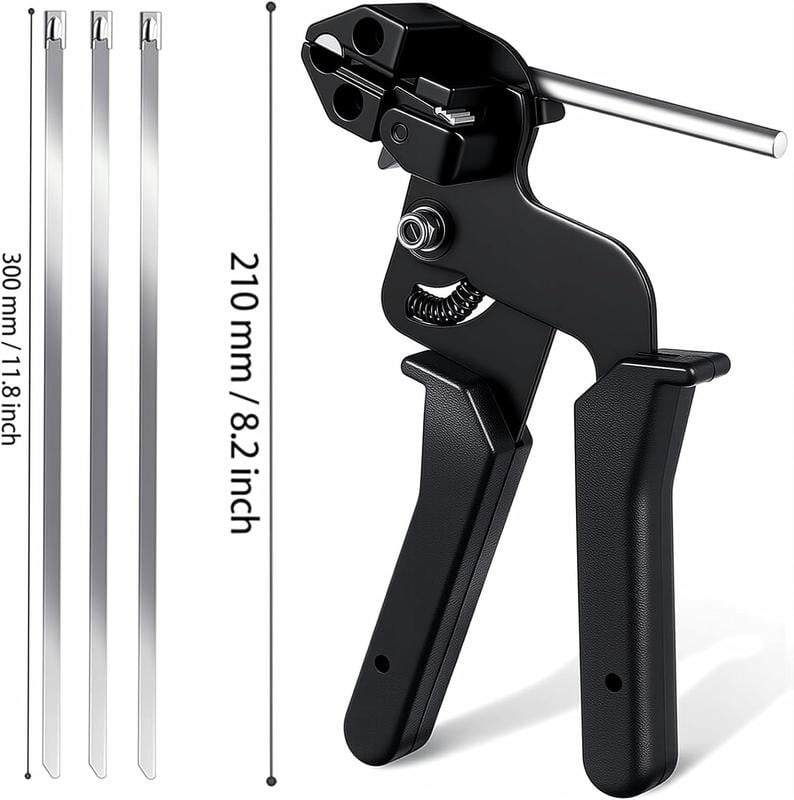 🔥Last Day 50% OFF - 🛠️🔥Stainless Steel Zip Ties Gun Kit