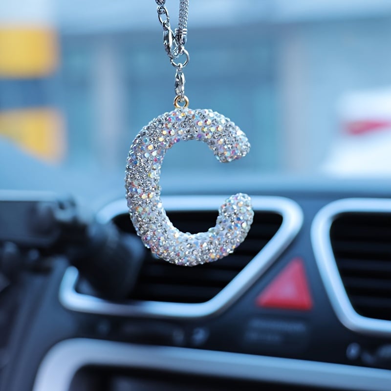 Bling Rear View Mirror Hanging Accessories