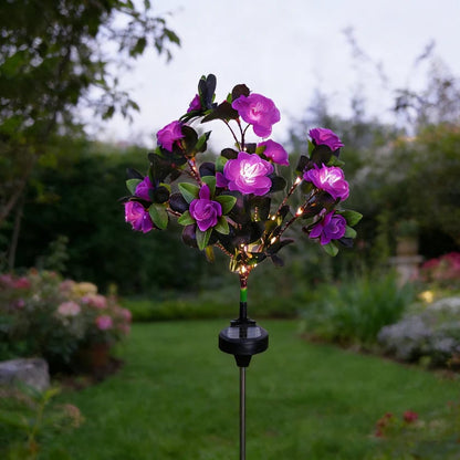 🔥LED Solar Flower Lights Rhododendron