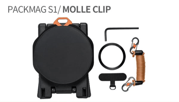 Quick-Release Magnetic Phone Mount for Straps