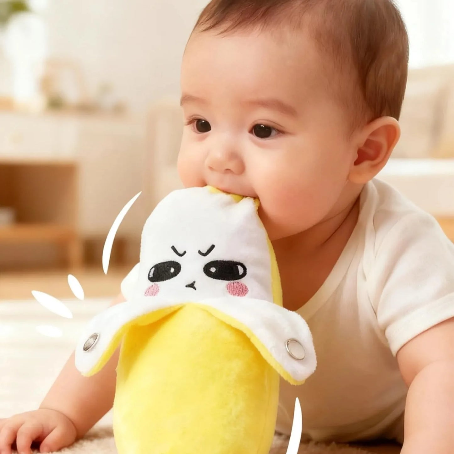 🔥💖Interactive Music Plush Toy Set🍌🍓🥕