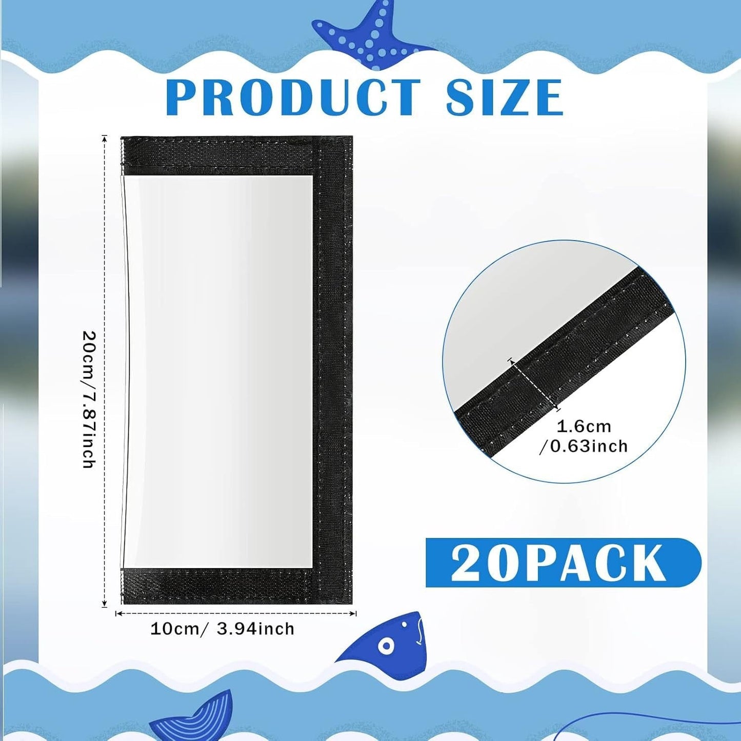 ⚡HOT SALE 48% OFF🔥Clear PVC Fishing Lure Wraps for Safety & Store