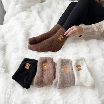 🎁Cute Highland Cow Cozy Fleece-Lined Hooded Sweatshirt🦬✨Perfect Gift for Her!