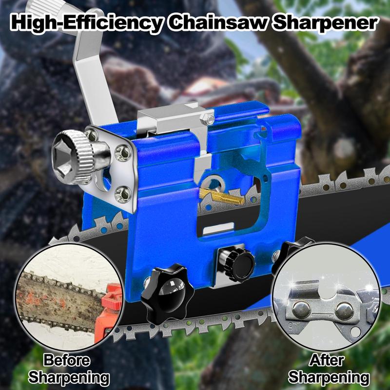 Multipurpose Portable Chain Saw Blade Sharpener