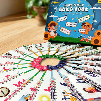 📚 Read & Rhyme Flip-Book Set – 30 Educational Phonics Flip Books for Early Learning