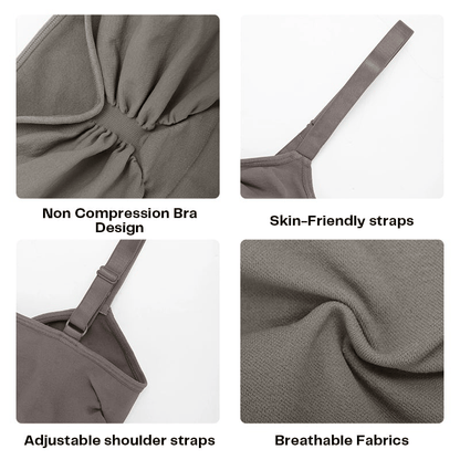 🔥Full Coverage Non-Padded Wireless Sculpt Bra