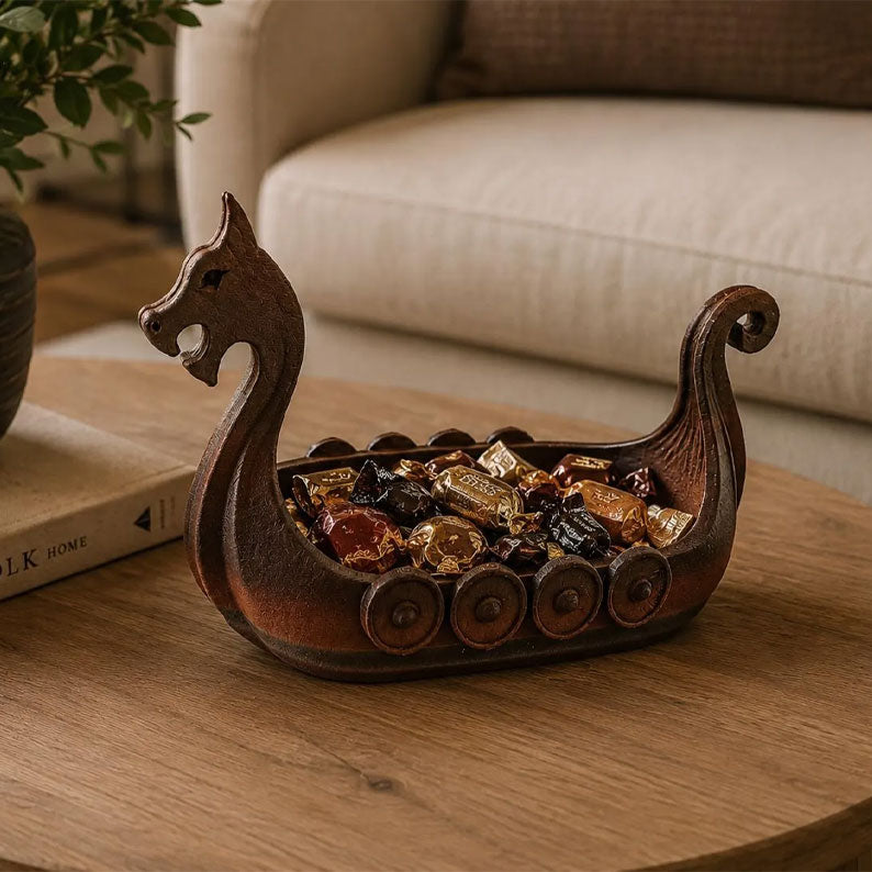 Viking Ship Trinket Tray