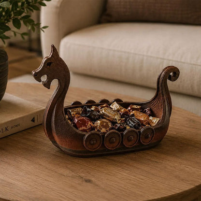 Viking Ship Trinket Tray