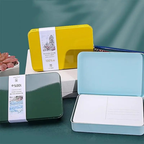 🎨Professional Watercolor Postcards – 300gsm Pure Cotton Paper (24-Pack)
