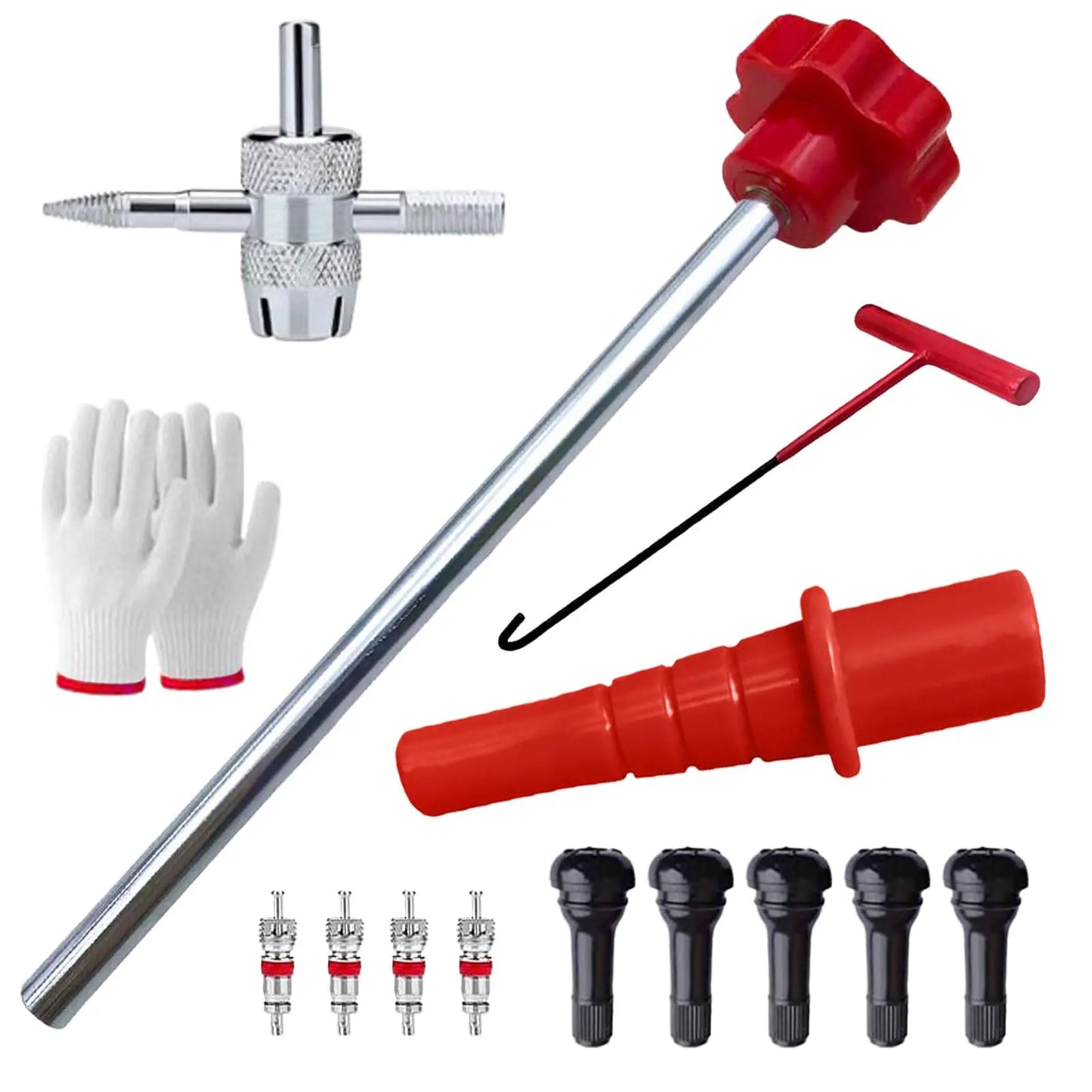 DAILYARD™ 14-Piece Set Quick Change Tire Valve Tool Kit