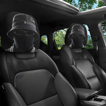 🎃🖤Halloween Universal Car Headrest Cover