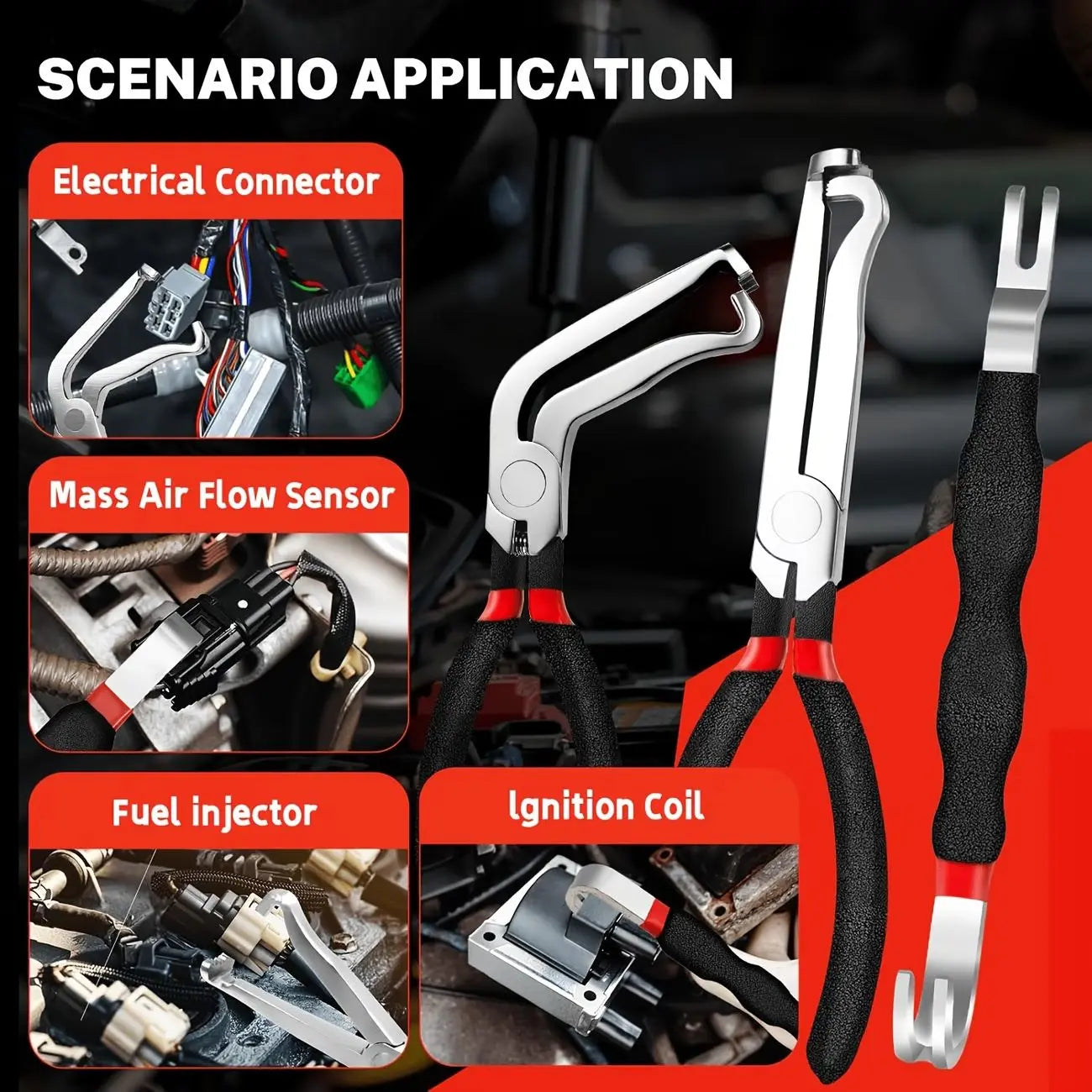 Dailyard™ 5PCS Automotive Electrical Disconnect Pliers Tool Set