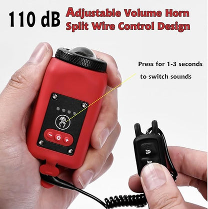 Woyuosn 2-in-1 Bike Light and Horn