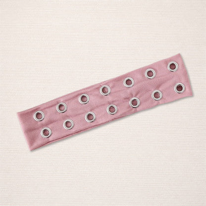 🖤 Punk Rivet Fashion Headband ⚡