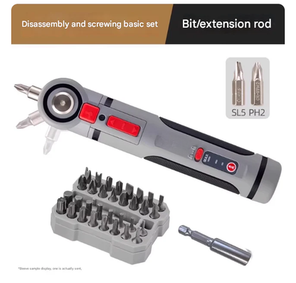 Mini Cordless Electric Screwdriver Kit – Power Up Anywhere