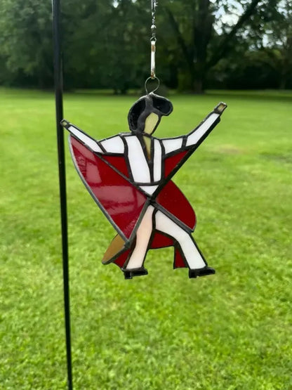 💃🤘 Handmade Stained Acrylic Spinner