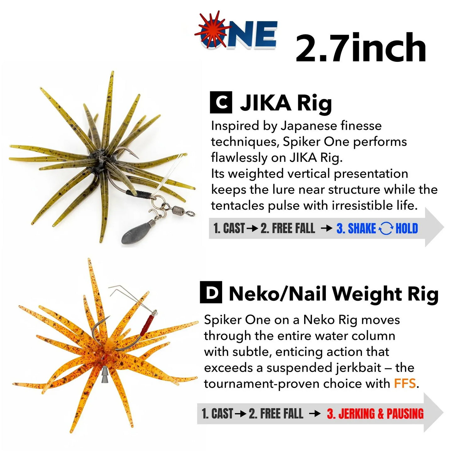 🎣🐙 Tentacle Finesse Soft Plastic Lure