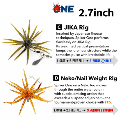 🎣🐙 Tentacle Finesse Soft Plastic Lure