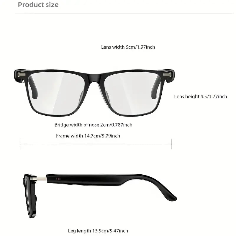 AI Interpretation Smart Glasses, with 33 Languages, Chatgpt, Audio Glasses for Men And Women