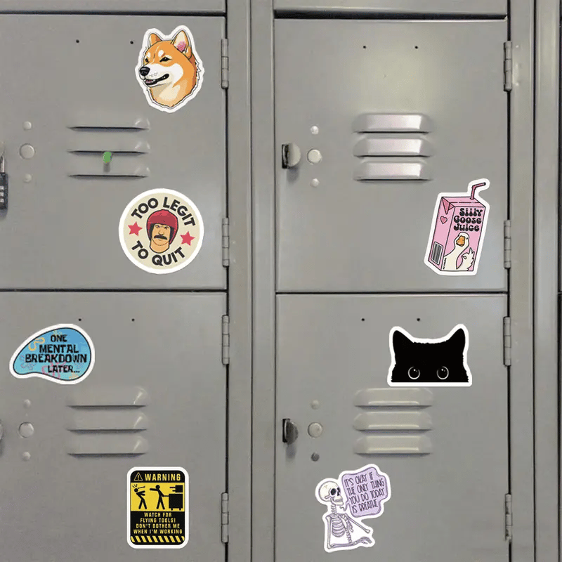 🔥💡130PCS Funny Saying Sticker Pack - Snarky, Sarcastic Bold Humor Vinyl Waterproof Meme stickers for laptop