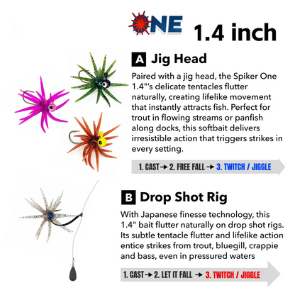 🎣🐙 Tentacle Finesse Soft Plastic Lure