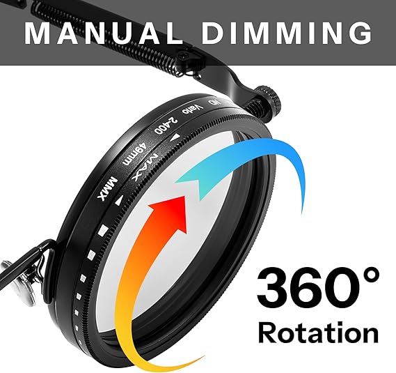 🌞9-Level Adjustable ND Filter Polarized Sunglasses