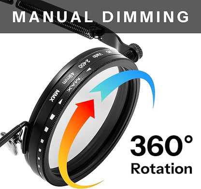 🌞9-Level Adjustable ND Filter Polarized Sunglasses