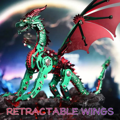 3D Metal Dragon Puzzle Kit
