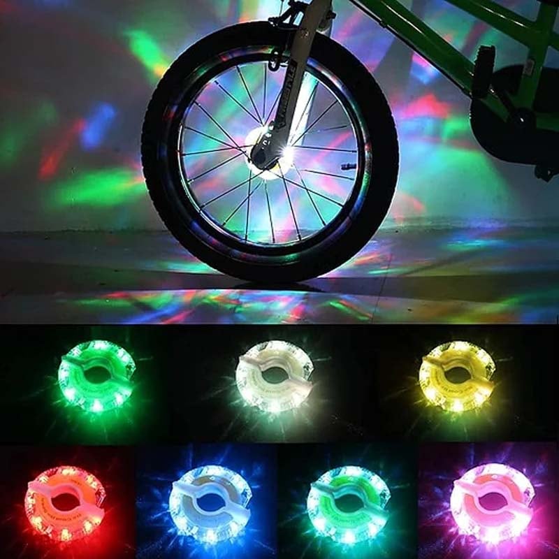 ✨LED Cycling Wheel Hub Light for Night Riding
