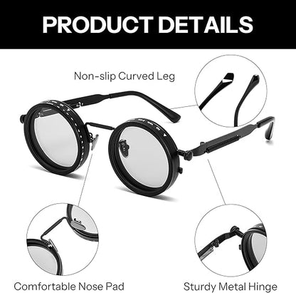 🌞9-Level Adjustable ND Filter Polarized Sunglasses