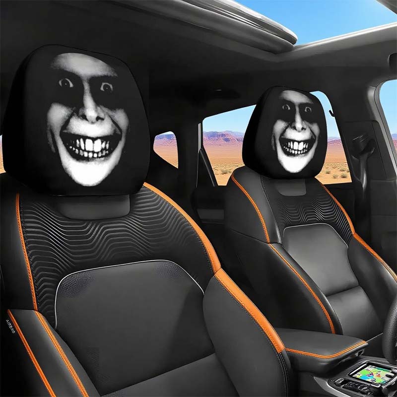 🎃🖤Halloween Universal Car Headrest Cover