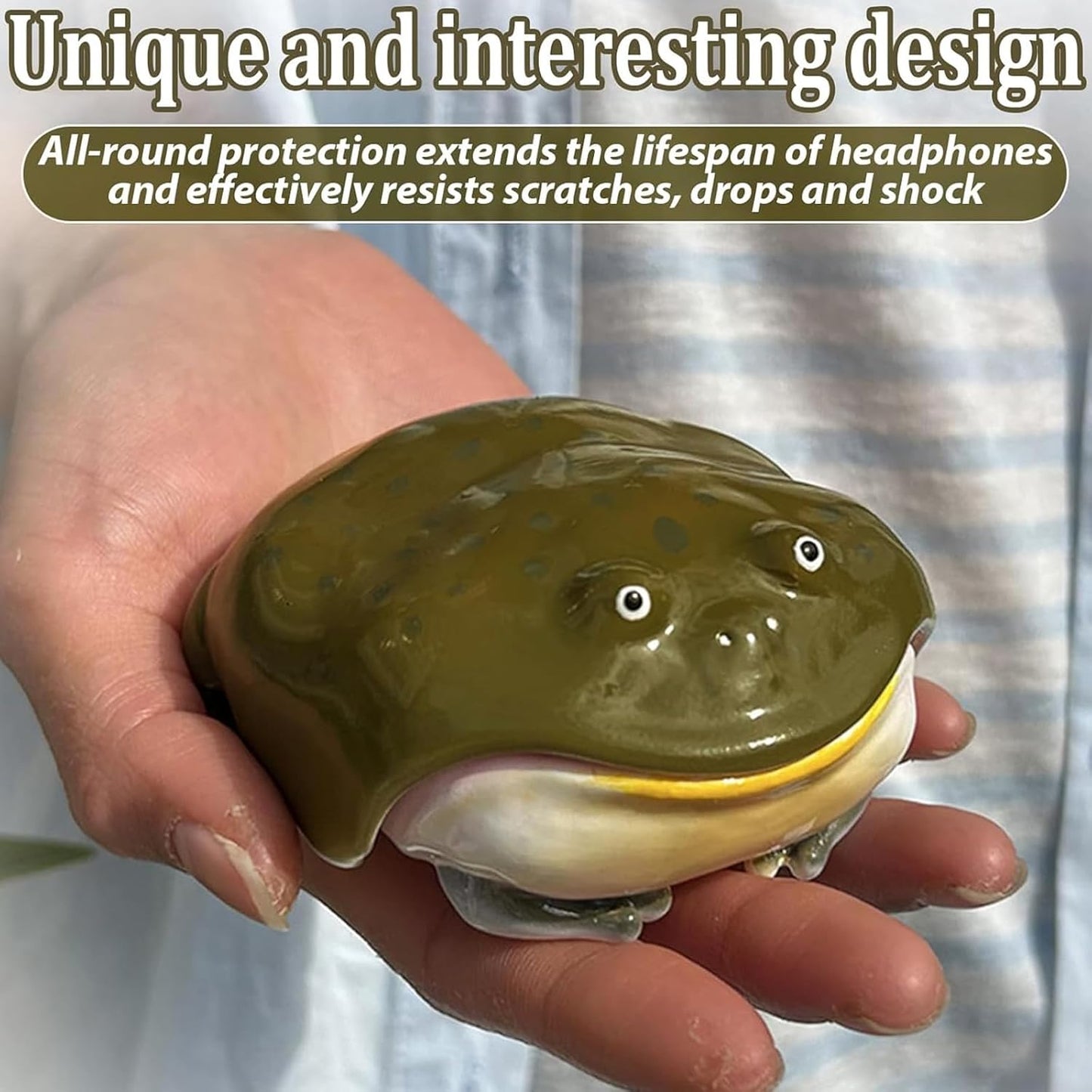 Handmade Frog AirPods Case