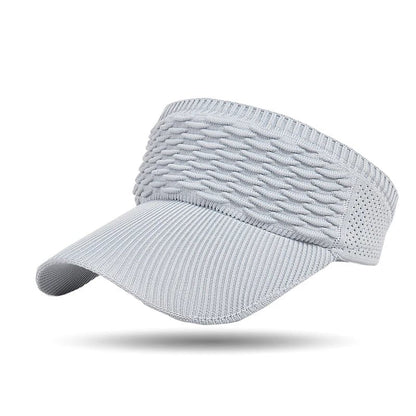 🔥Women’s High Ponytail Visor Hat 🧢 Breathable, Open-Top UV400 Protection ☀️Perfect for Running, Hiking, Beach Days & Everyday “That Girl” Style 💁‍♀️✨